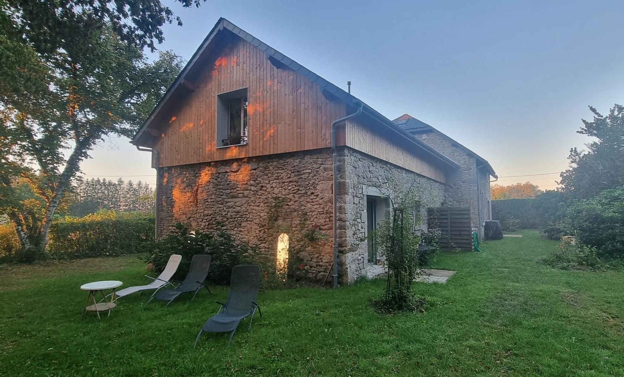 Les Jardins De Nanine Bed & Breakfast Lapleau Exterior photo